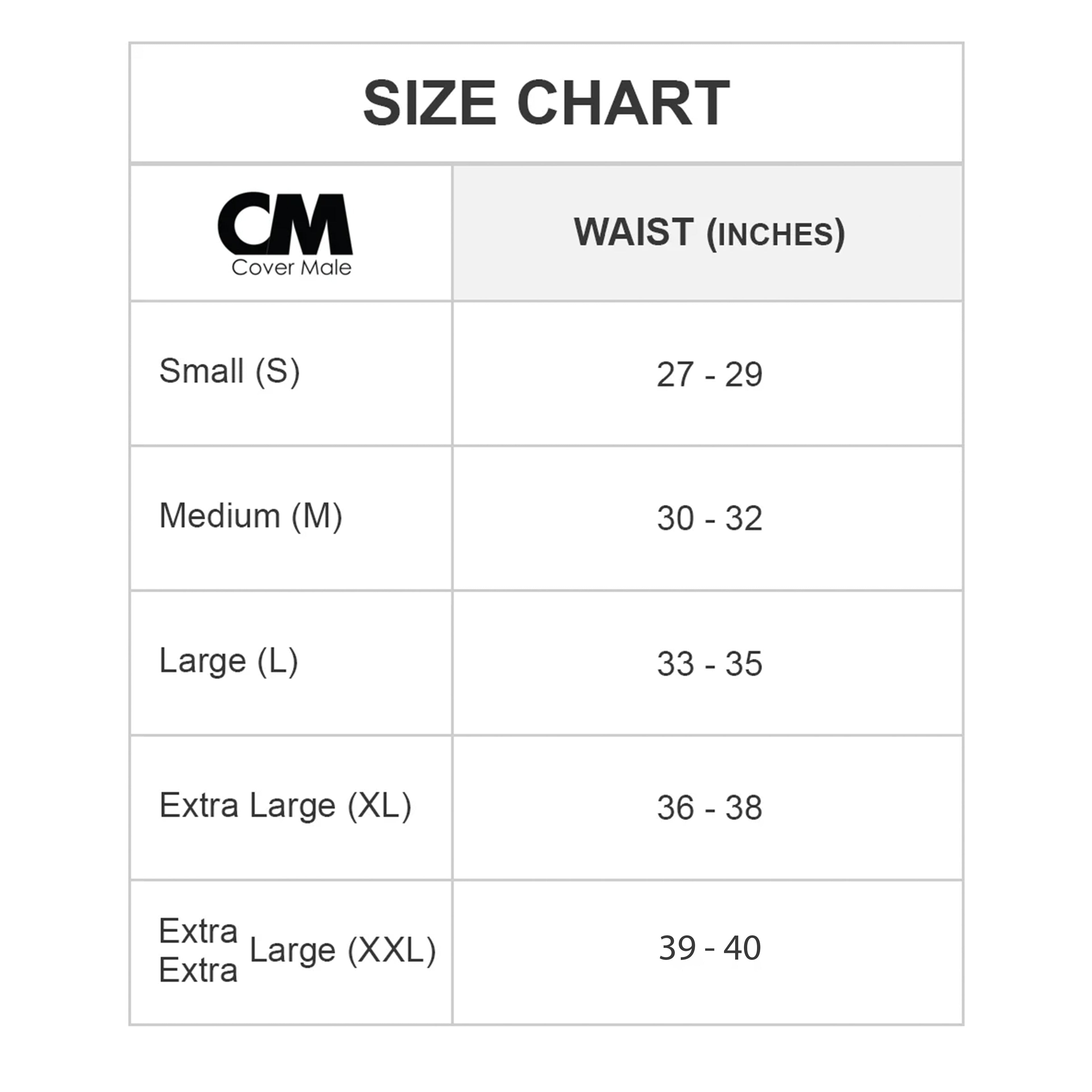 Cover Male CM109 Boxer