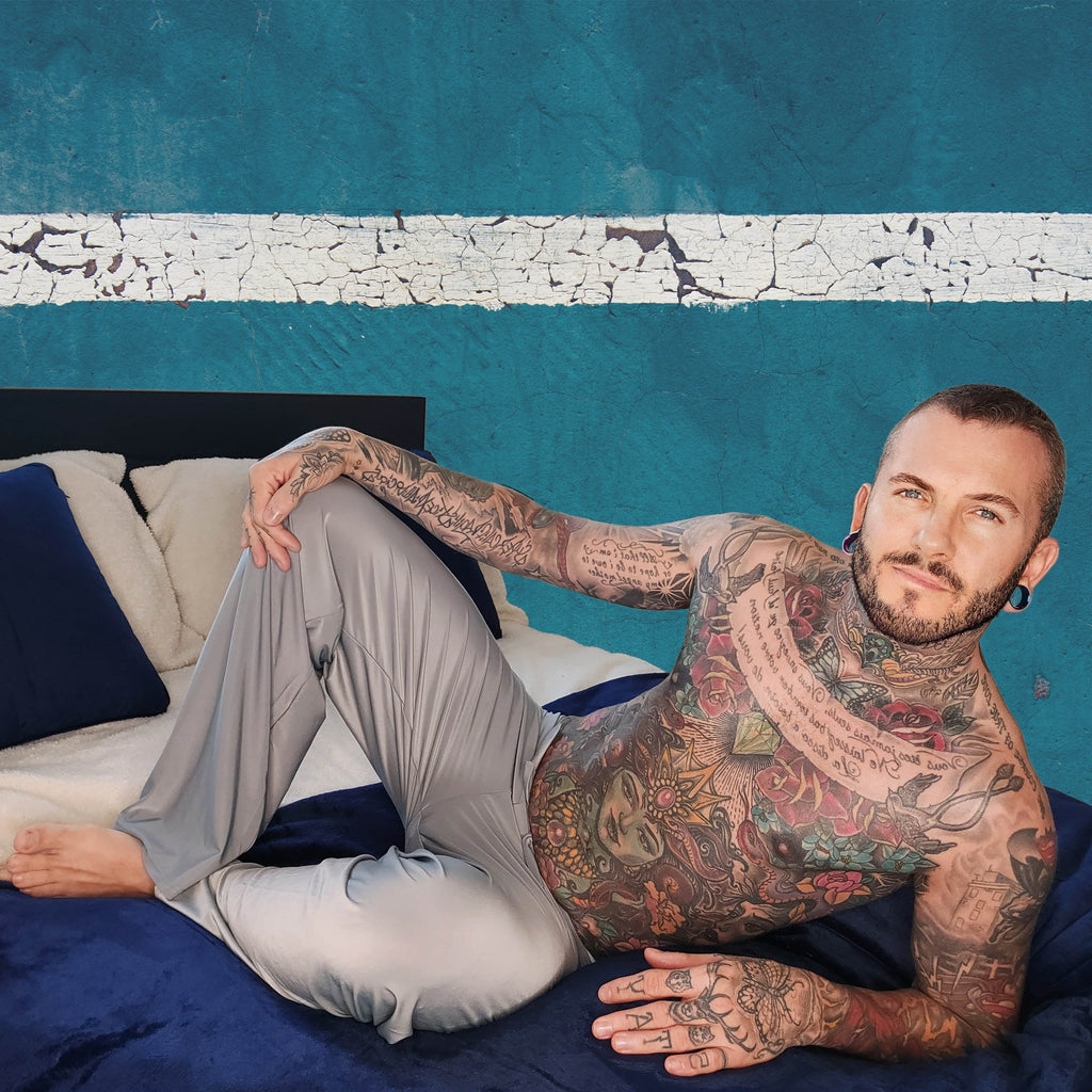 The Declan Ensemble — Men's Robe, Undies & Lounge Pants Set