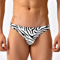 Zebra Low Cut Swim Brief