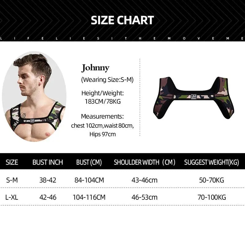 Jockmail Double Band Harness