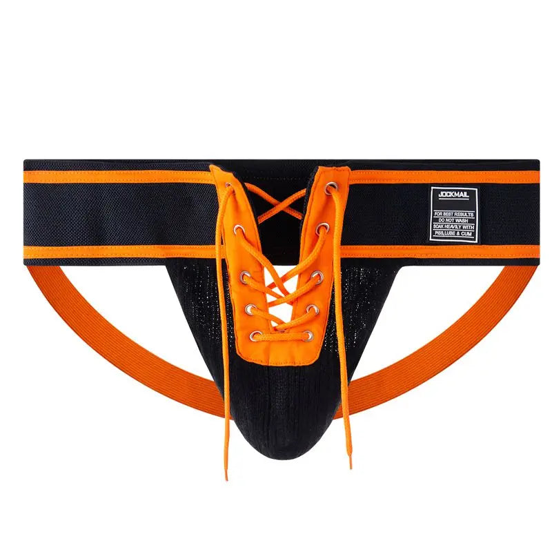 Jockmail Football Lace Up Jockstrap