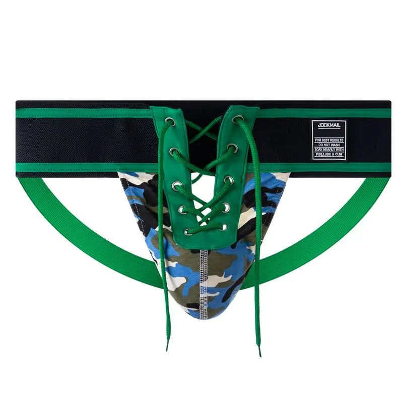 Jockmail Football Lace Up Jockstrap