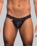 MOB Men's Lace Waist Thong