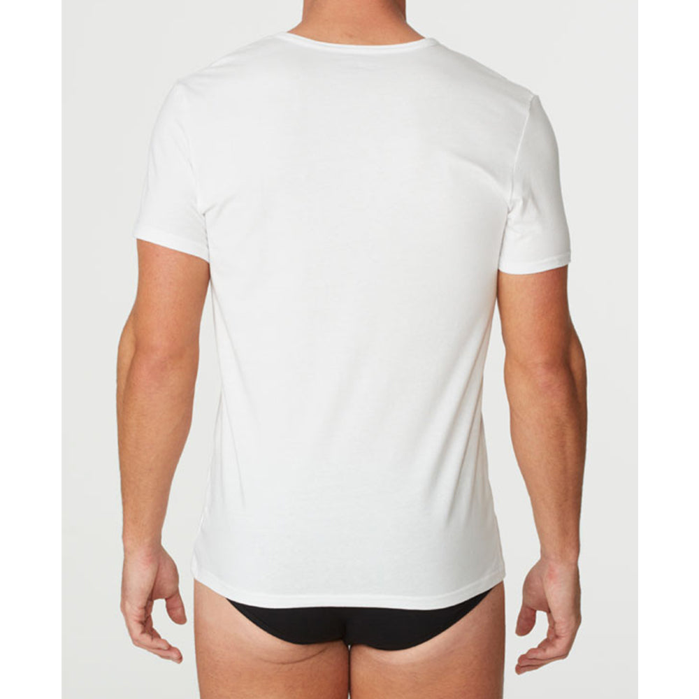 Parker & Max PMFPCS-TVN1 Classic Cotton Stretch V-Neck T-Shirt