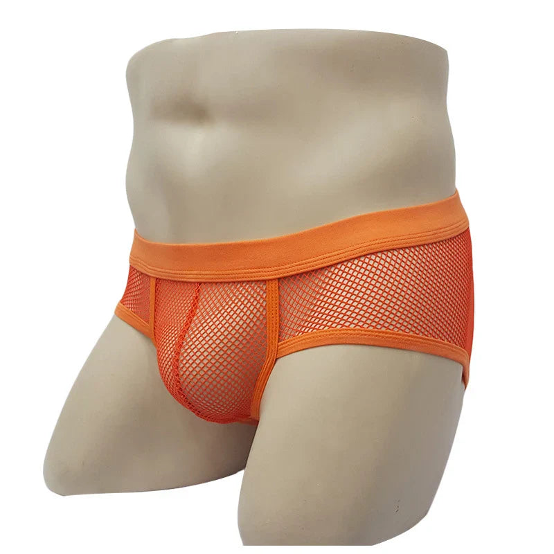 The Nolan — Men's Mesh Brief | Low Rise, Athletic Support