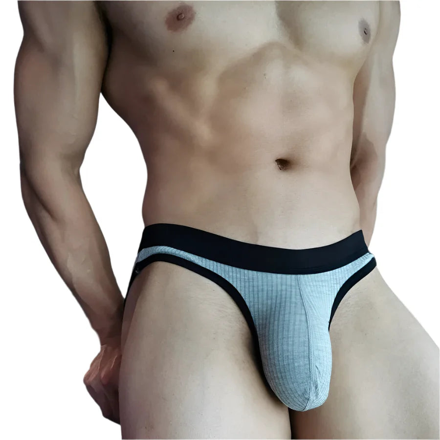 The Grant — Men's Ribbed Modal Brief | Premium Comfort