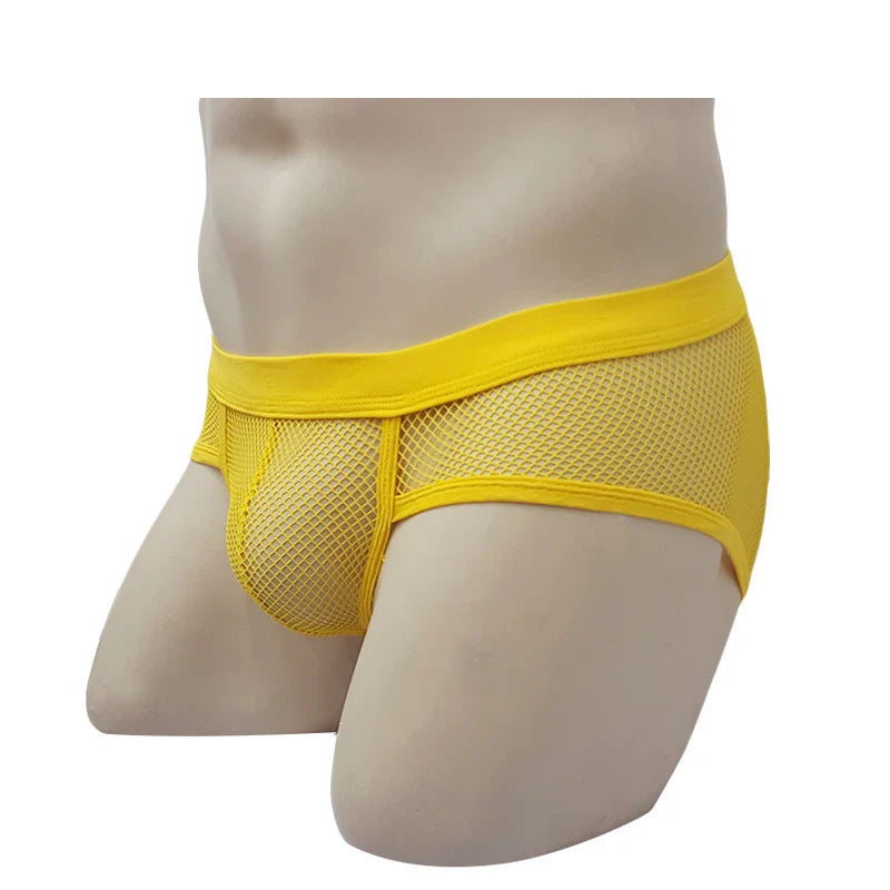 The Nolan — Men's Mesh Brief | Low Rise, Athletic Support