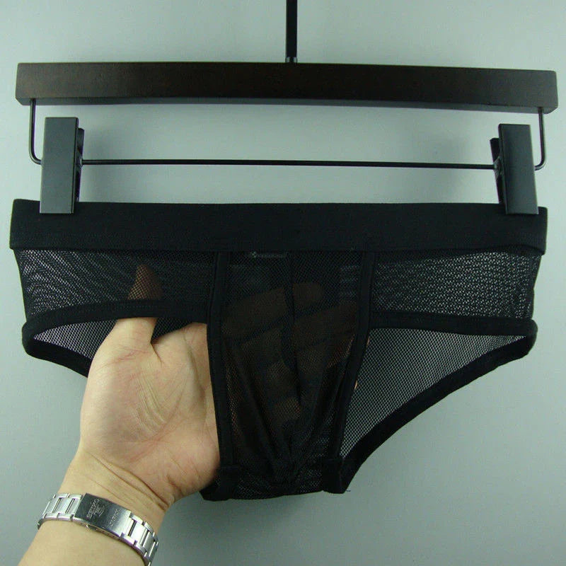The Nolan — Men's Mesh Brief | Low Rise, Athletic Support