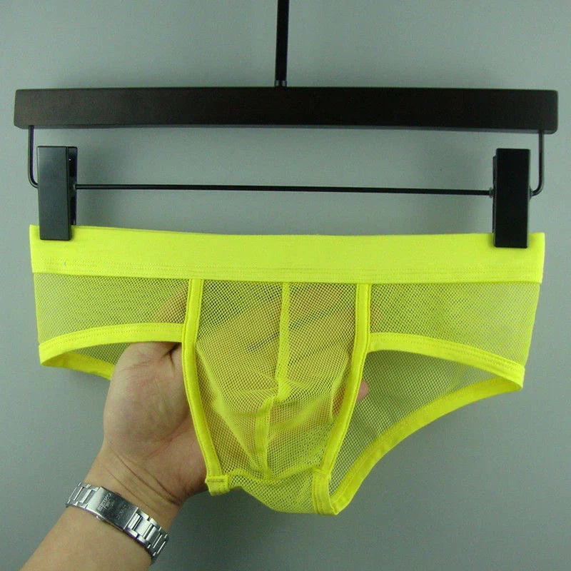 The Nolan — Men's Mesh Brief | Low Rise, Athletic Support