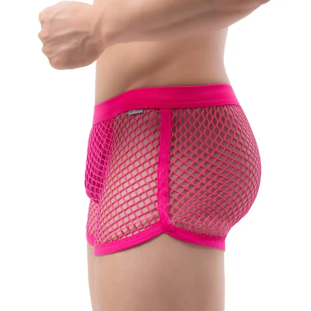 100% See-through Mesh Trunks