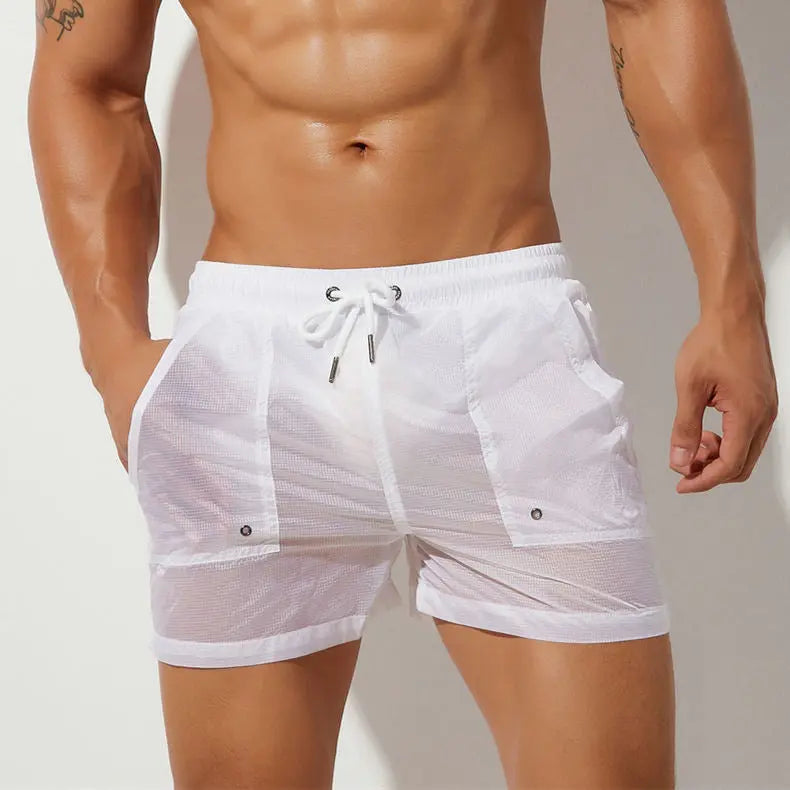 SEOBEAN Transparent Swim Shorts
