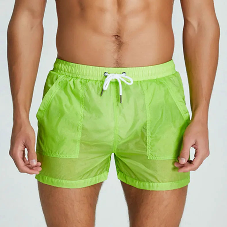 SEOBEAN Transparent Swim Shorts
