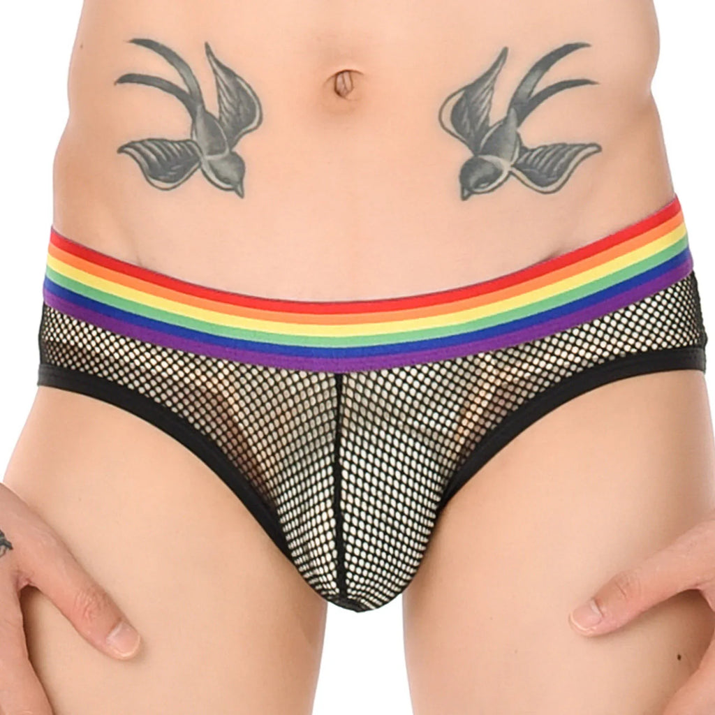 The Nathan — Men's Mesh Cotton Brief | Supportive Low Rise