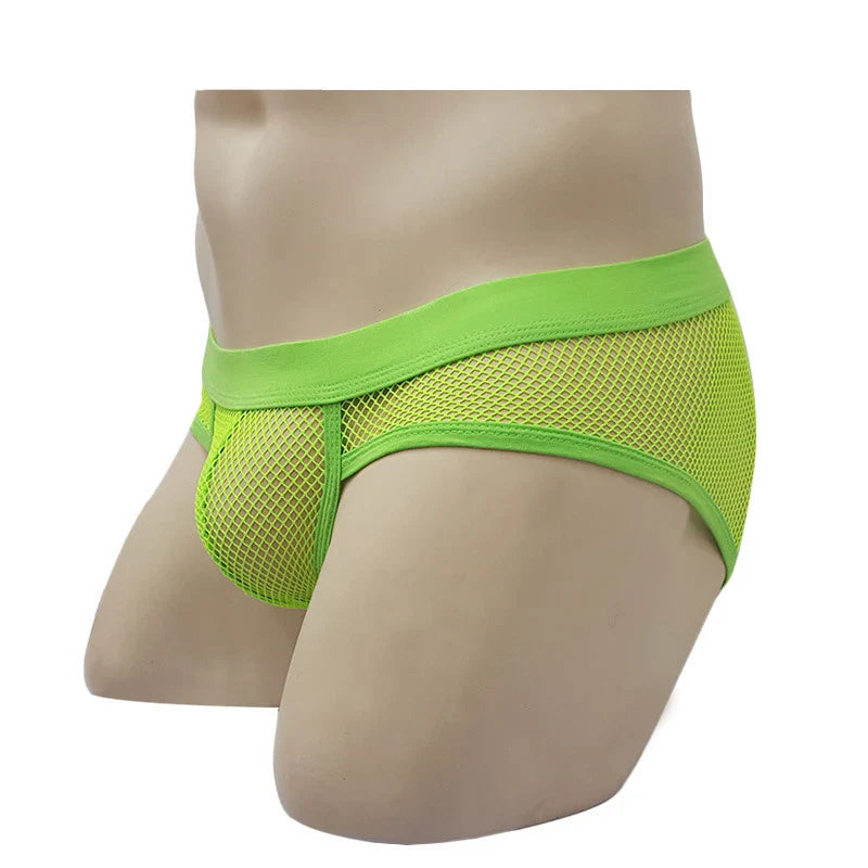 The Nolan — Men's Mesh Brief | Low Rise, Athletic Support