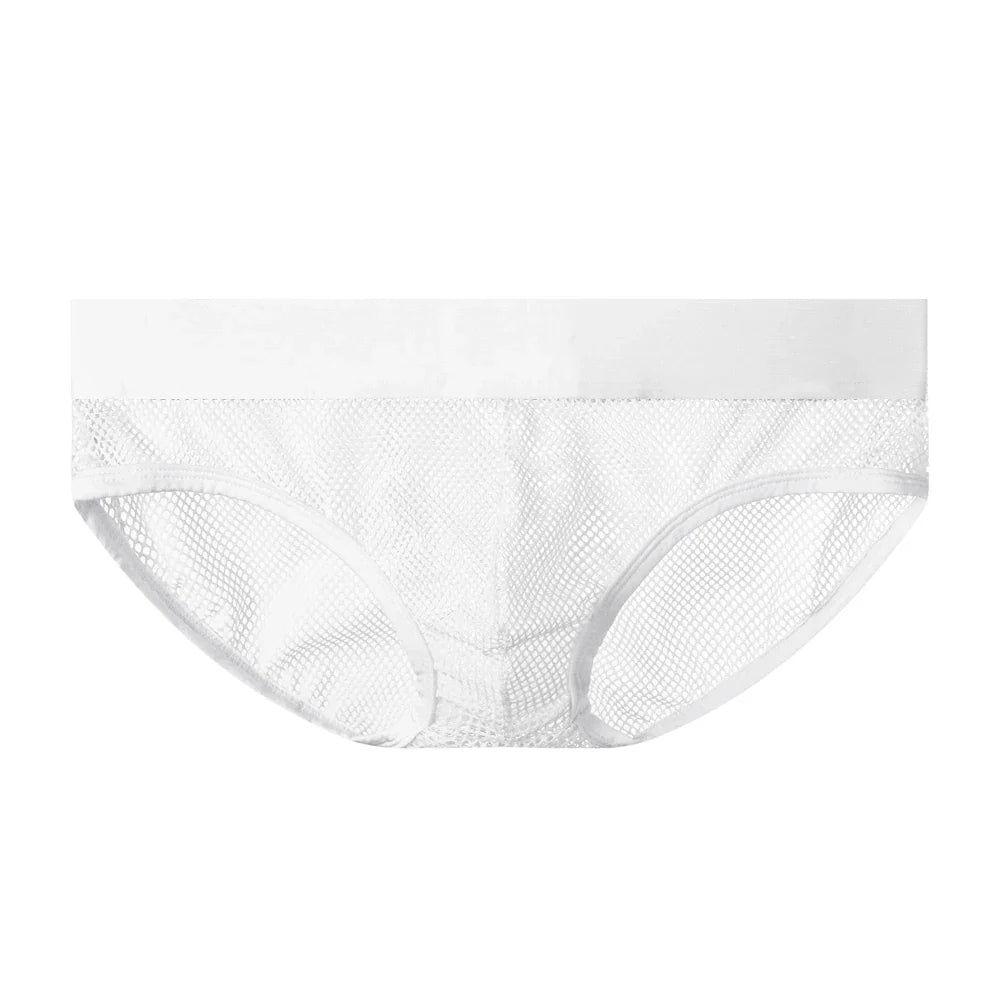 The Nathan — Men's Mesh Cotton Brief | Supportive Low Rise