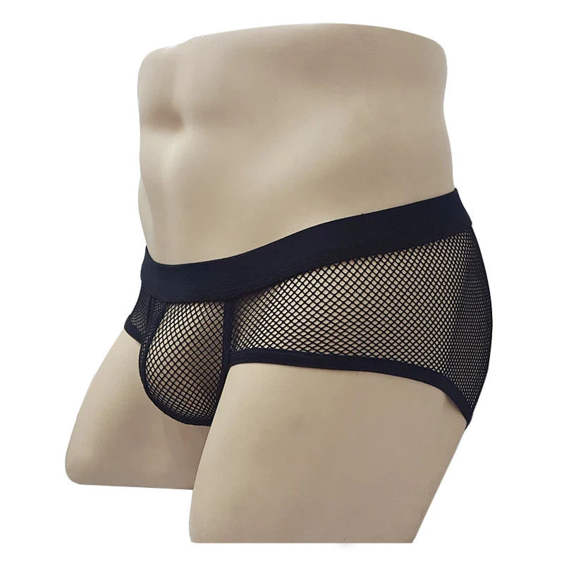 The Nolan — Men's Mesh Brief | Low Rise, Athletic Support