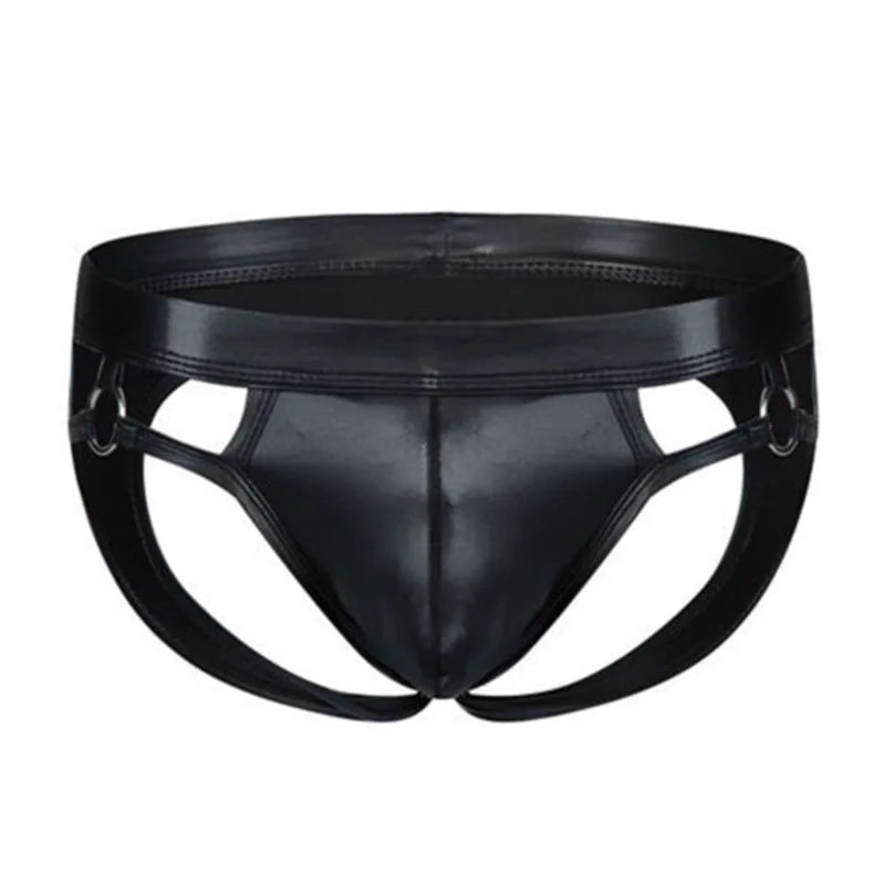 The Howie Special — Men's Leather Jockstrap | Cutout Detail