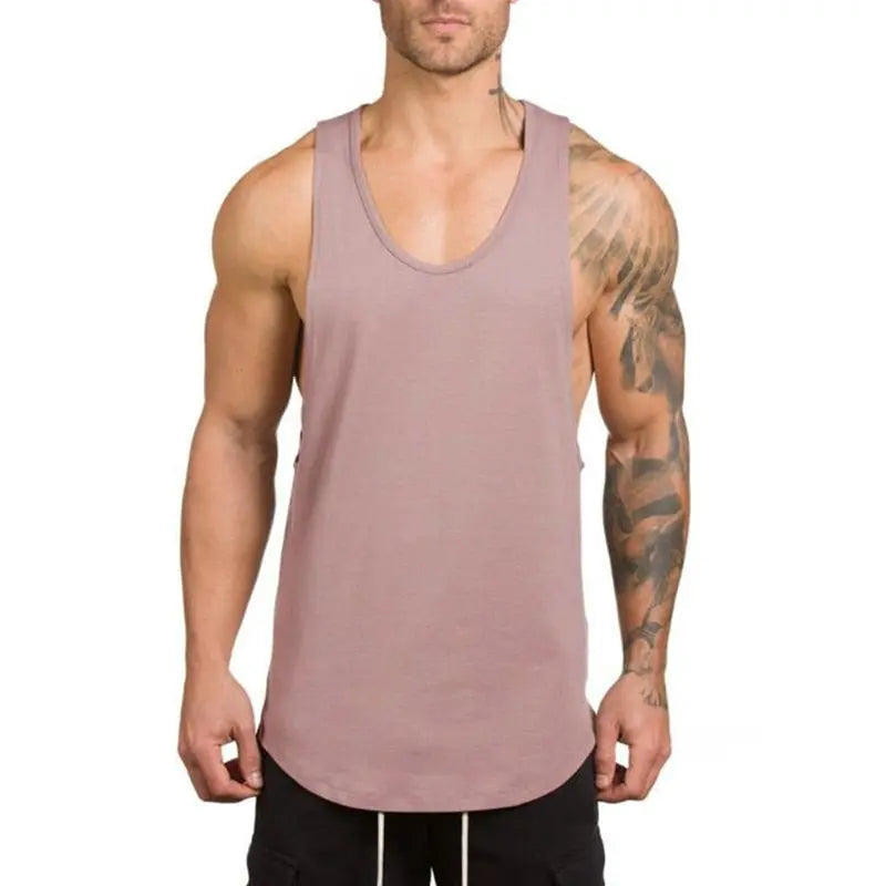 Stringer Tank Top — Men's Gym Tank | Compression Fit