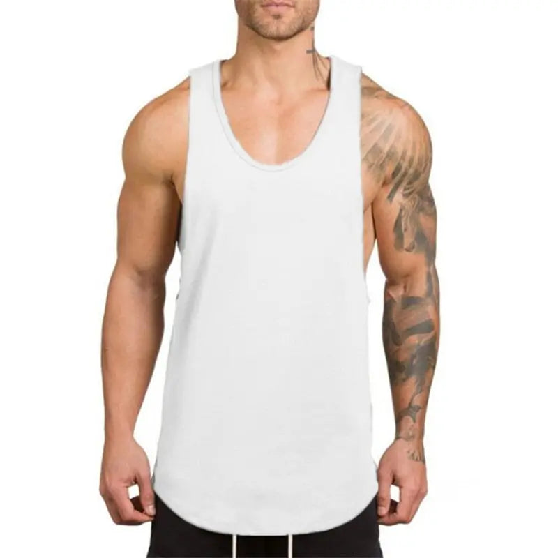 Stringer Tank Top — Men's Gym Tank | Compression Fit