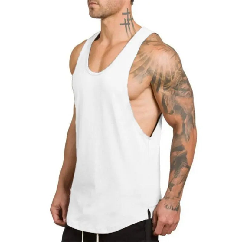 Stringer Tank Top — Men's Gym Tank | Compression Fit