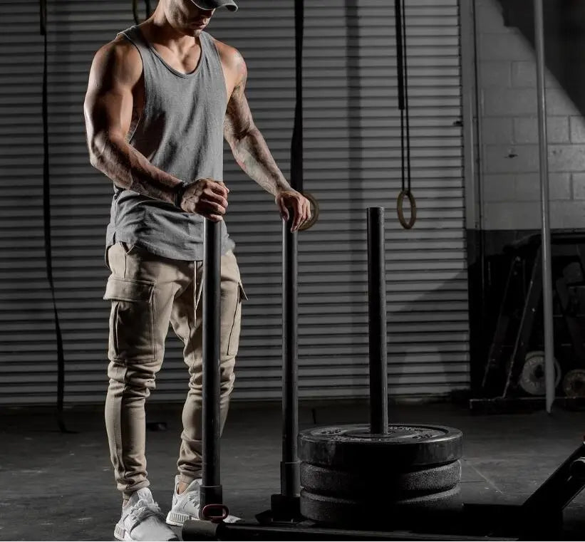 Stringer Tank Top — Men's Gym Tank | Compression Fit