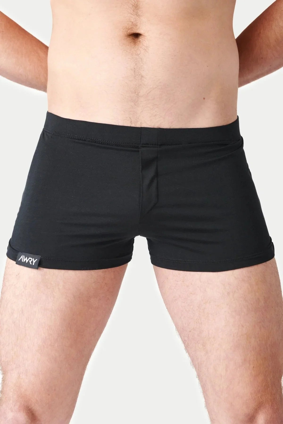 AWRY FUSHION Jock Boxers Black
