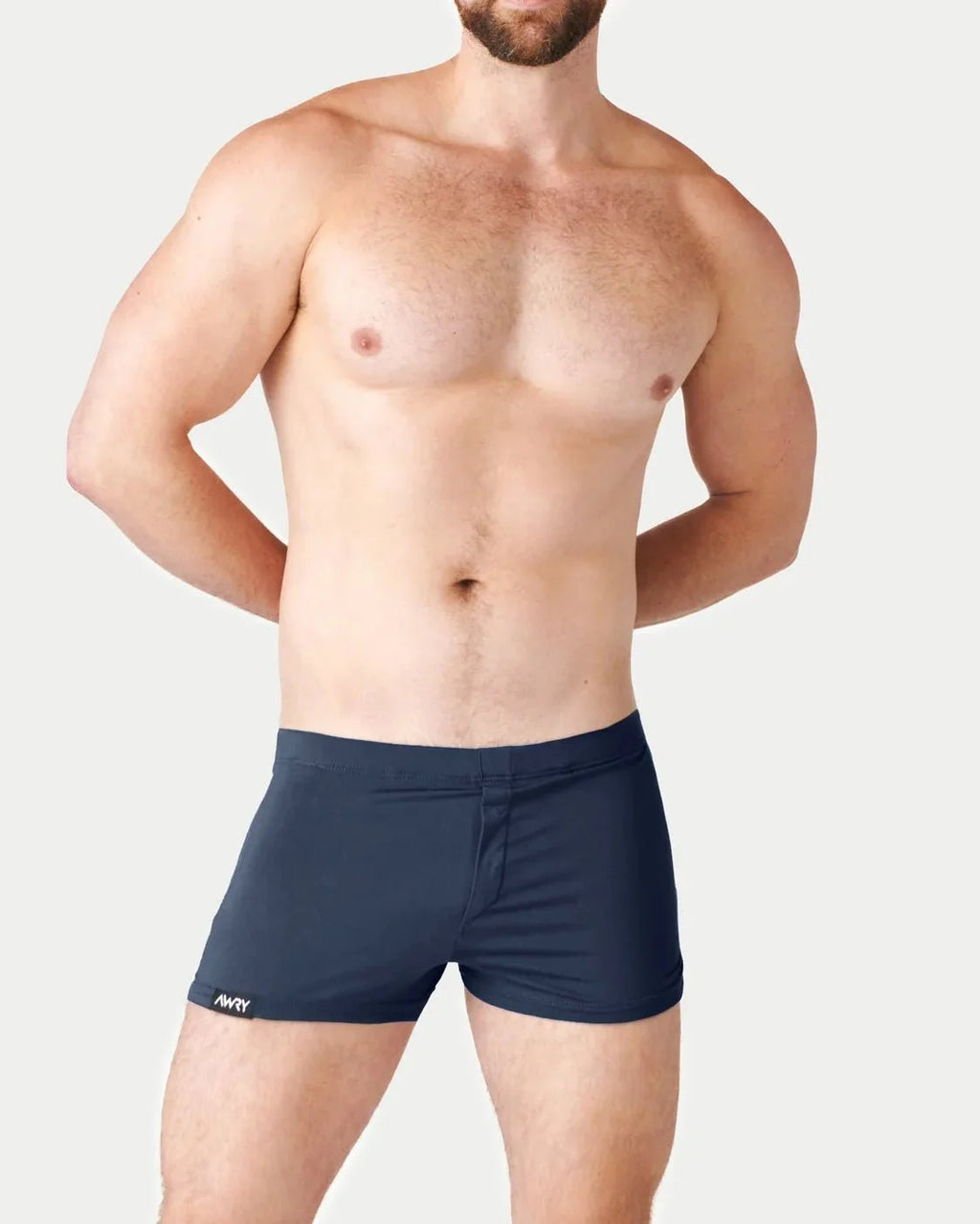 AWRY FUSHION Jock Boxers Navy