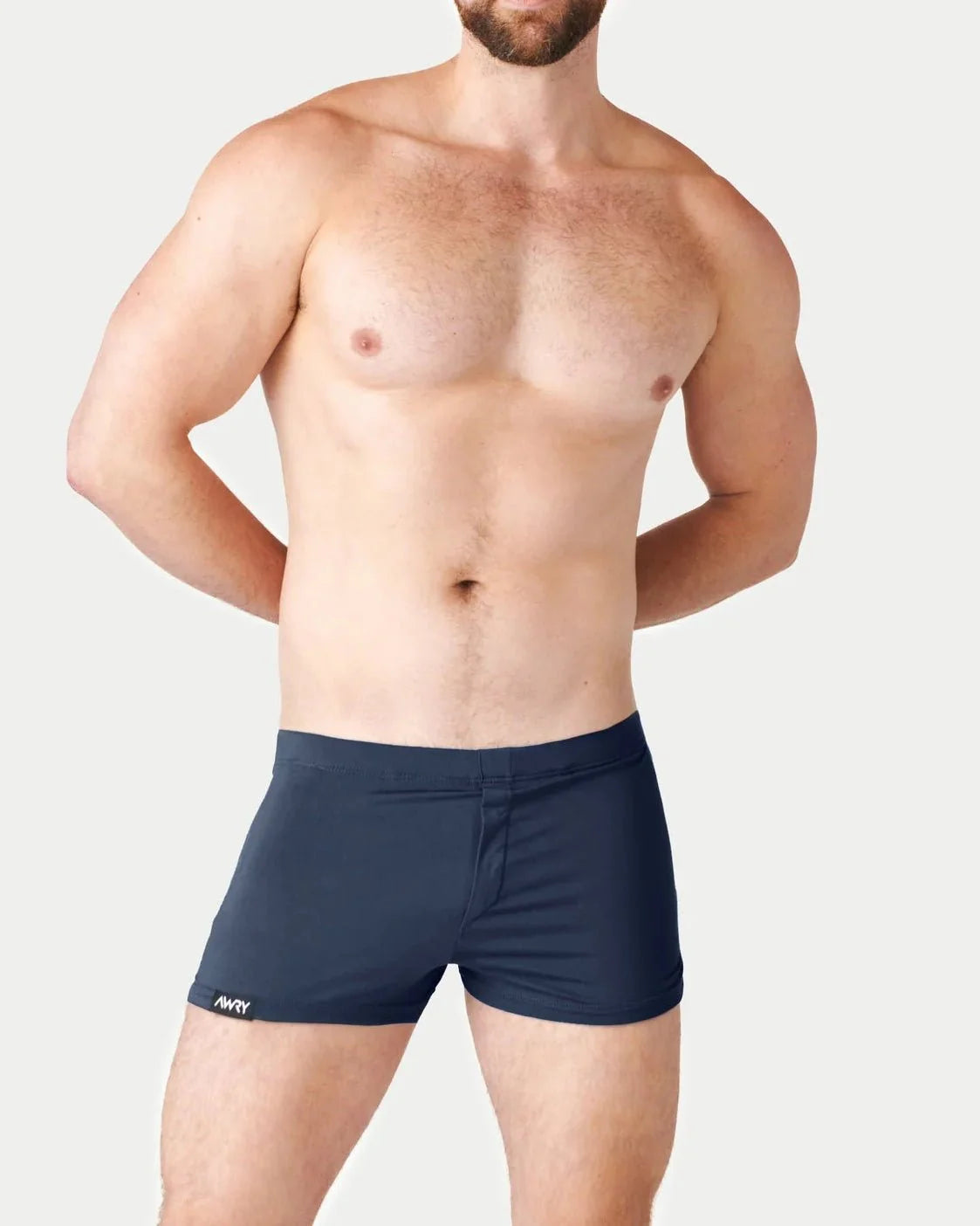 AWRY FUSHION Jock Boxers Navy