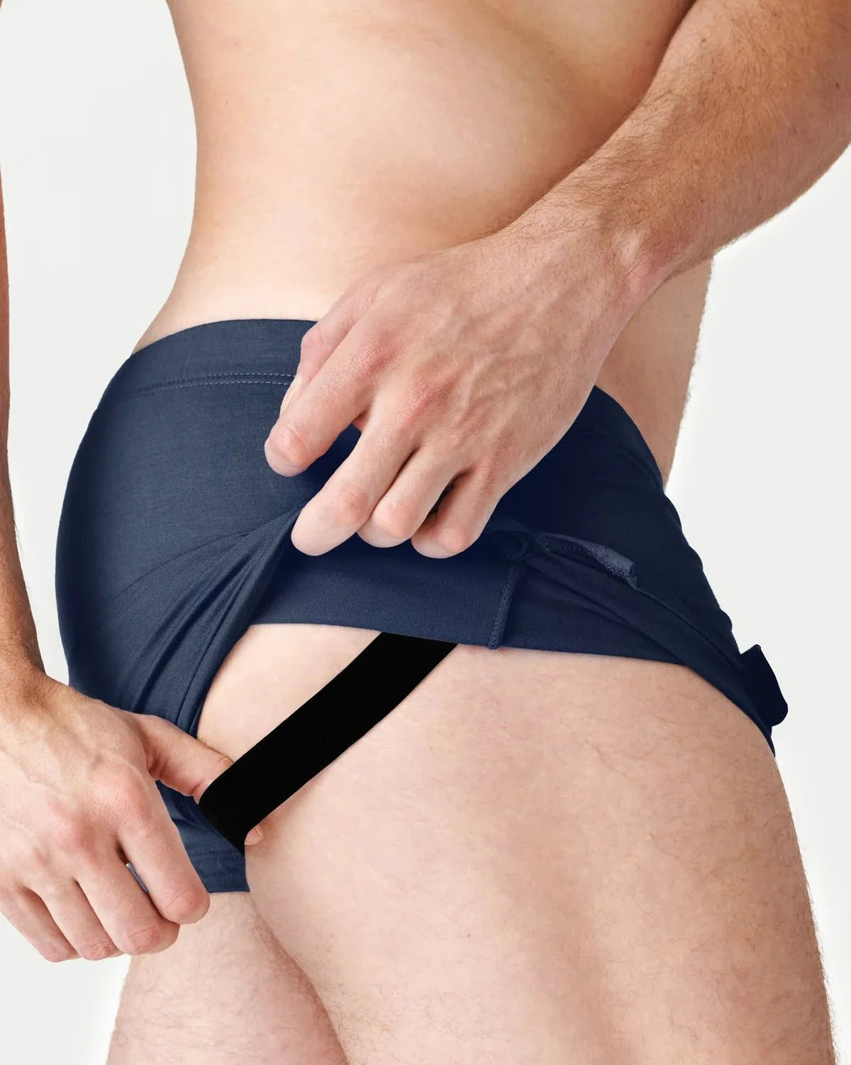 AWRY FUSHION Jock Boxers Navy