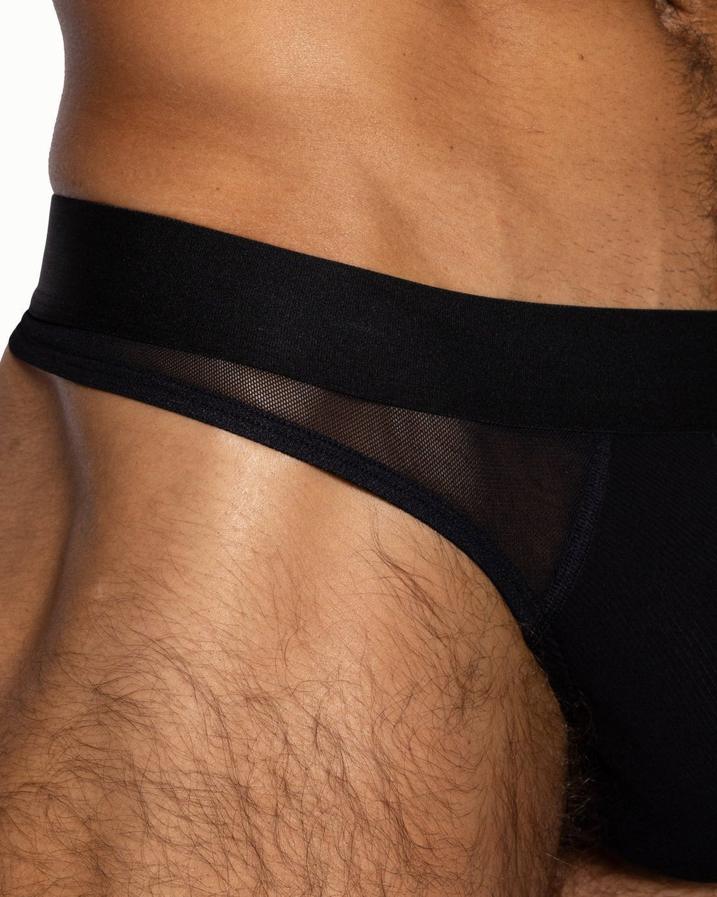 BIKE® Sexy Rib Thong Black