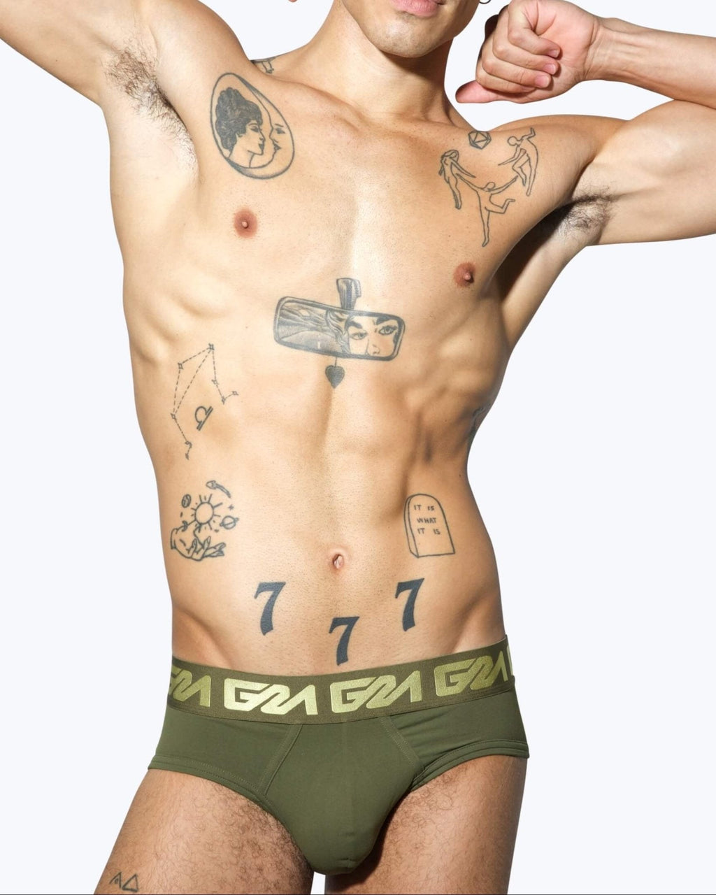 Garcon Jeddah Brief Khaki