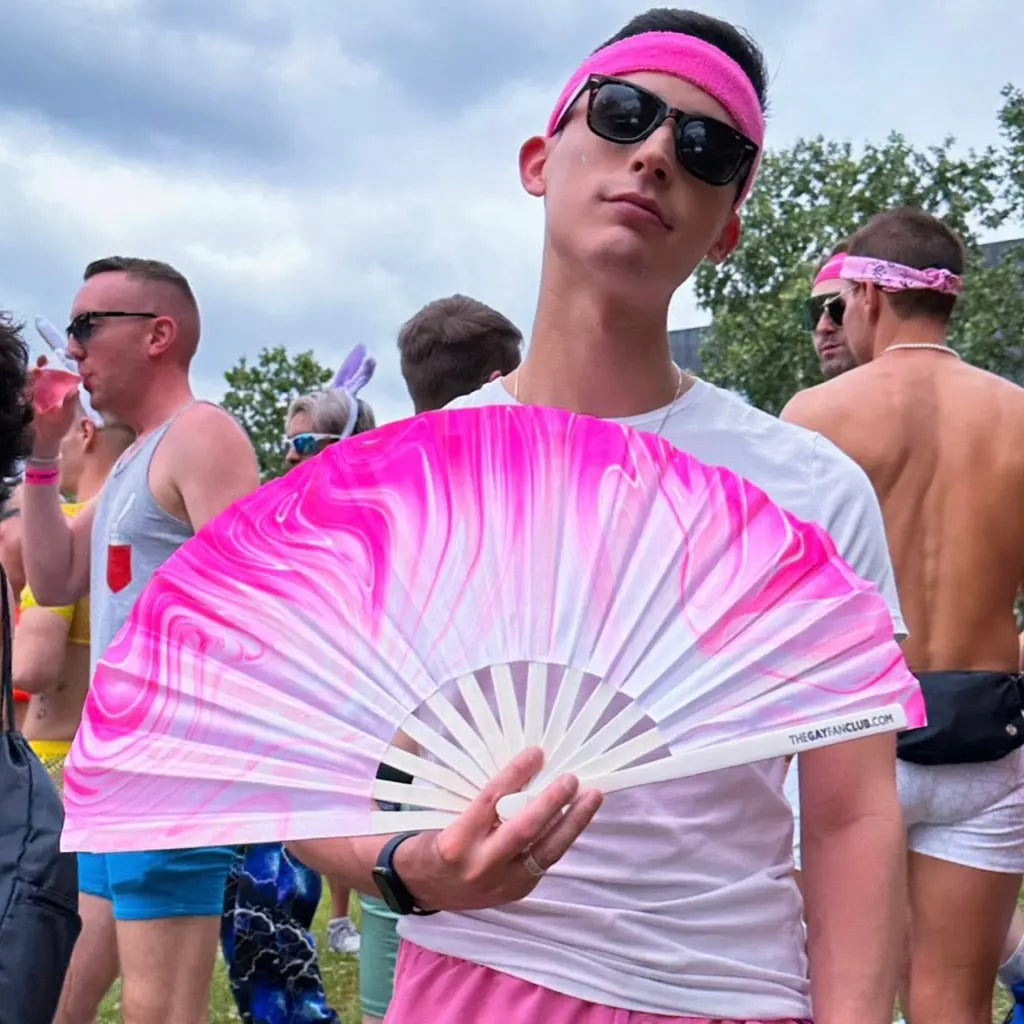 Pink Statement Fan (UV)