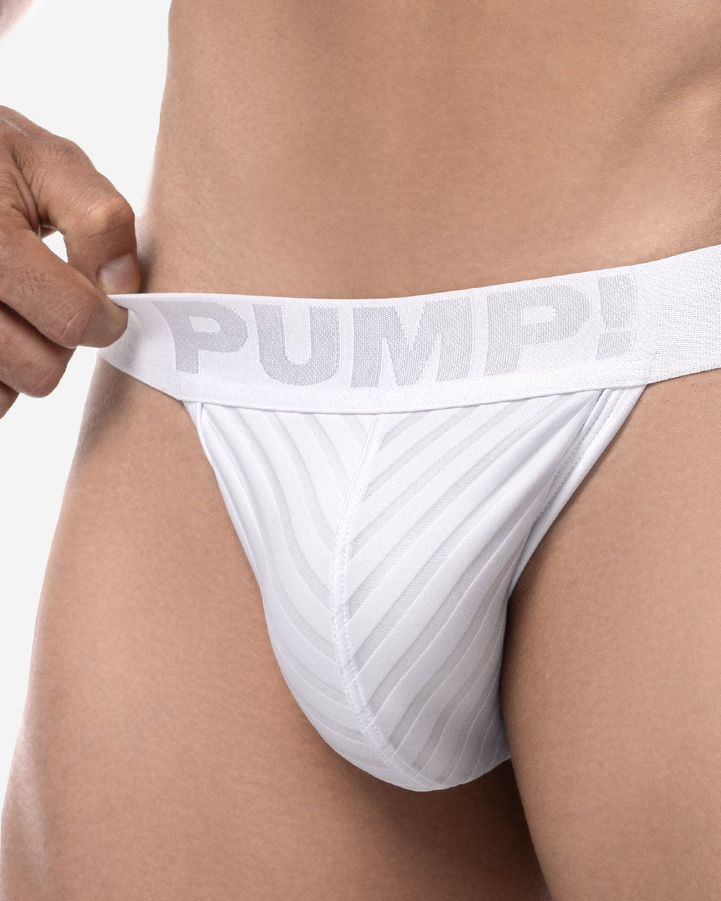 PUMP! Whisper Jockstrap White