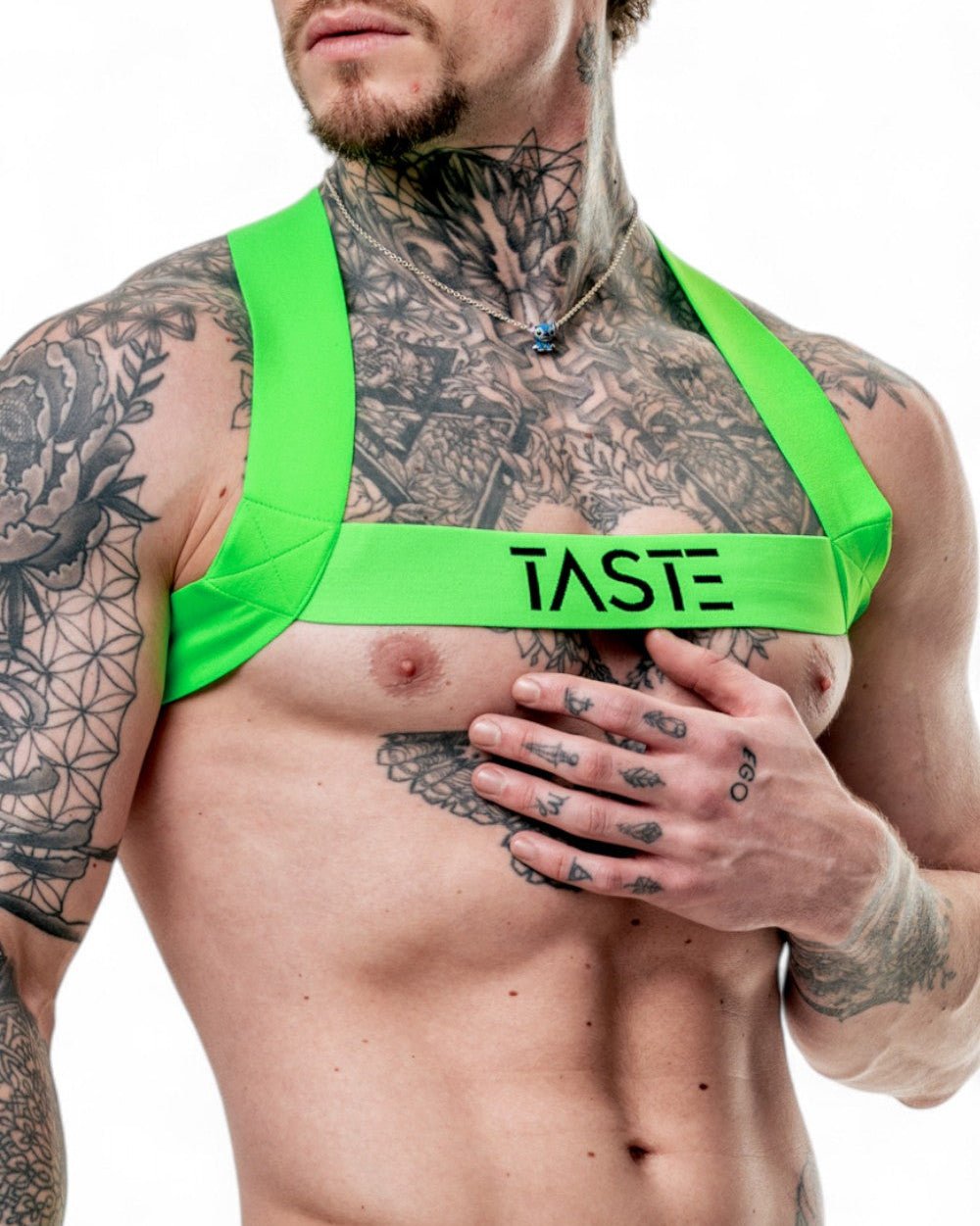TASTE | Neon Green Chest Harness