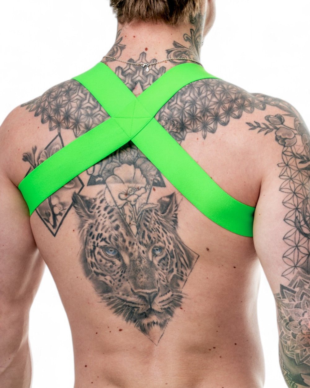 TASTE | Neon Green Chest Harness