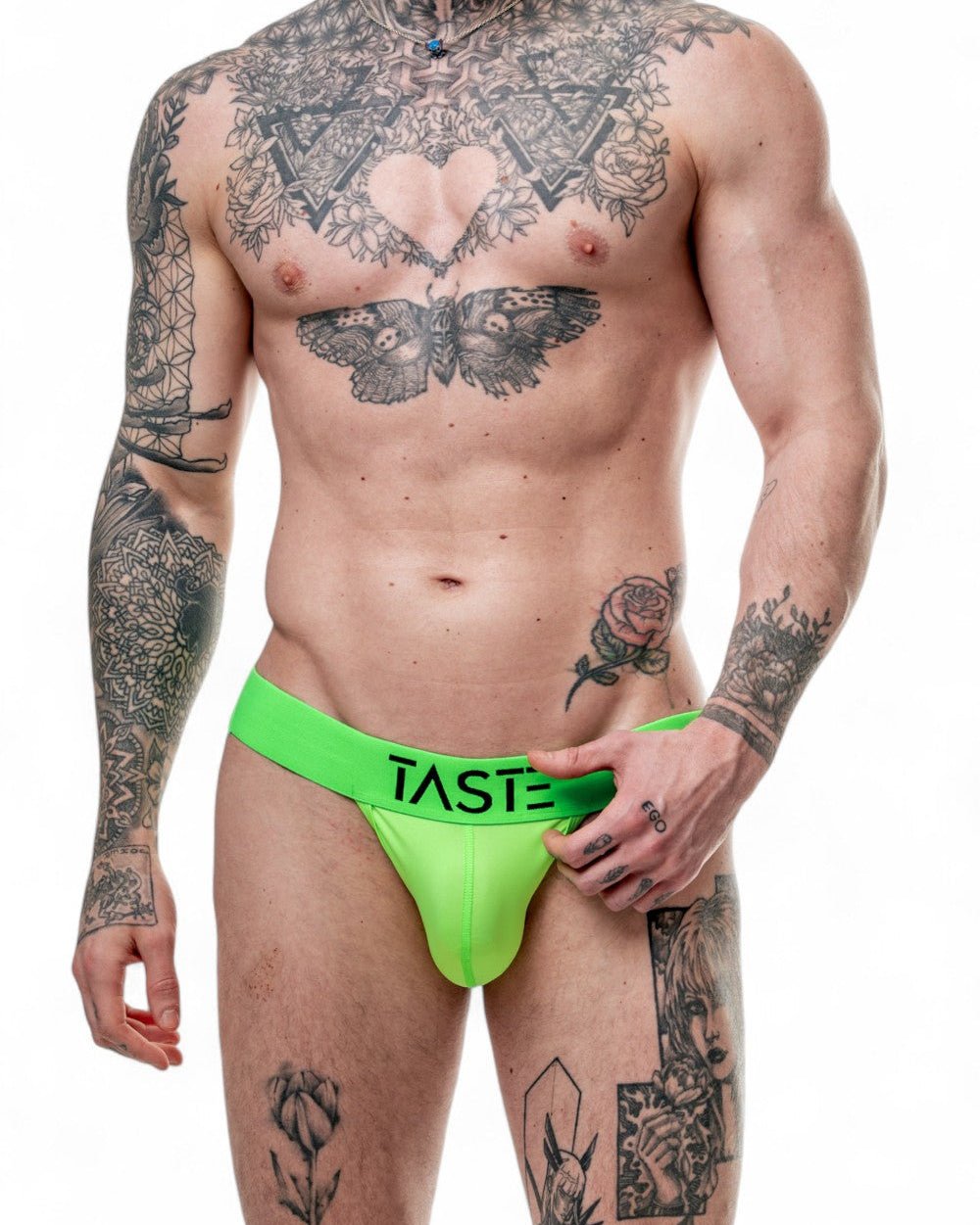 TASTE | Neon Jockstrap Green