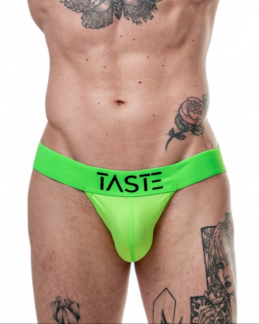 TASTE | Neon Jockstrap Green