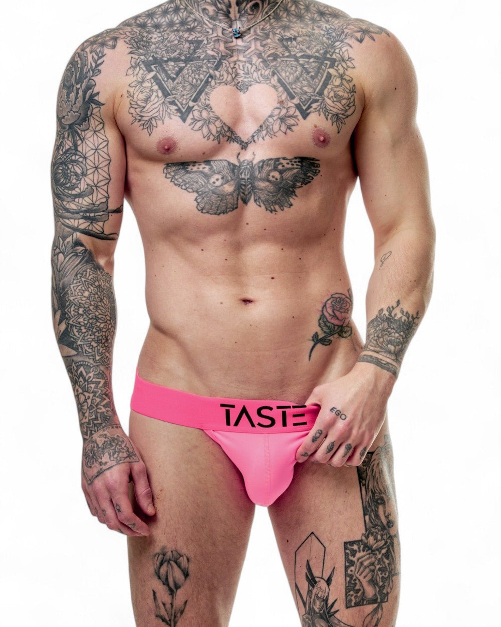 TASTE | Neon Jockstrap Pink